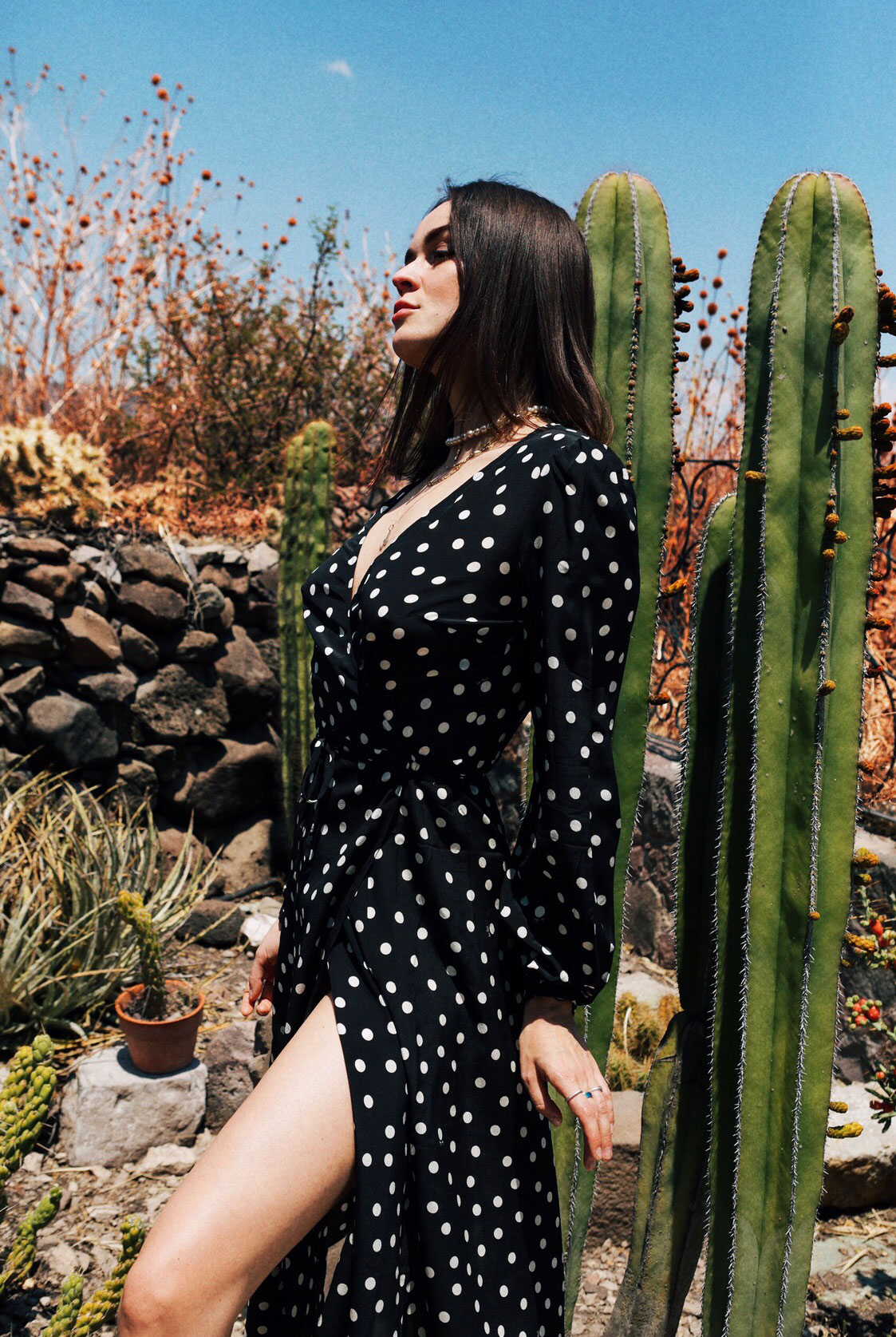 realisation par polka dot dress