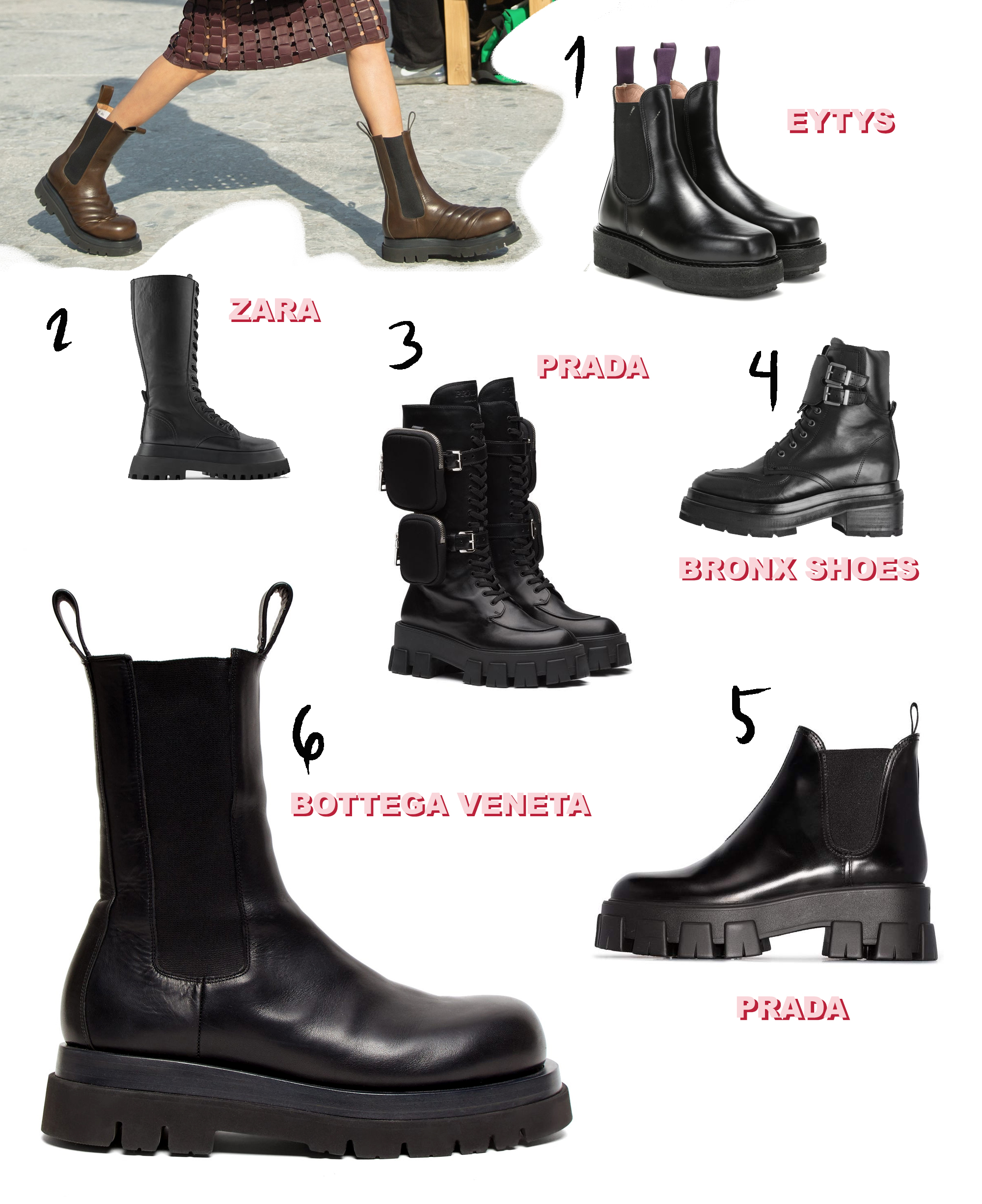 chunky boot trend